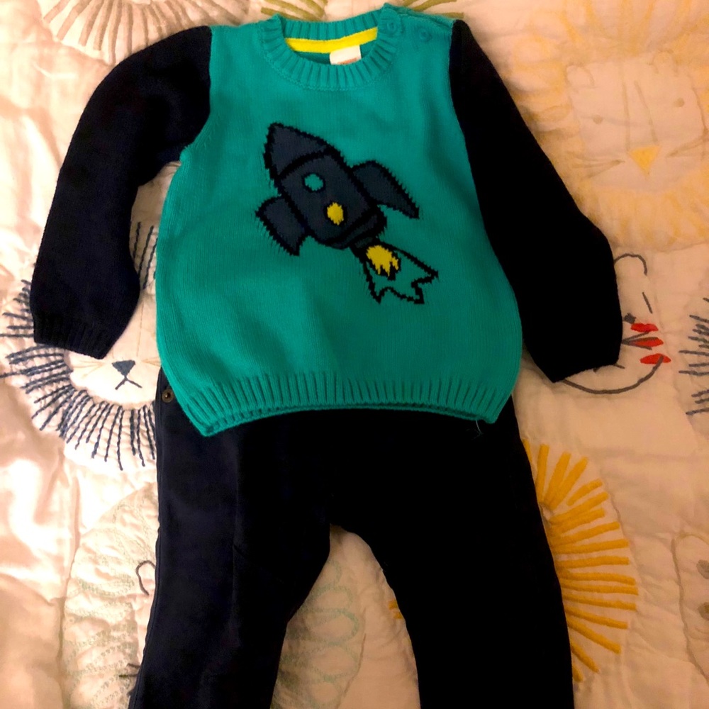 Boys Sweater and Pant Set (6-12 Months)